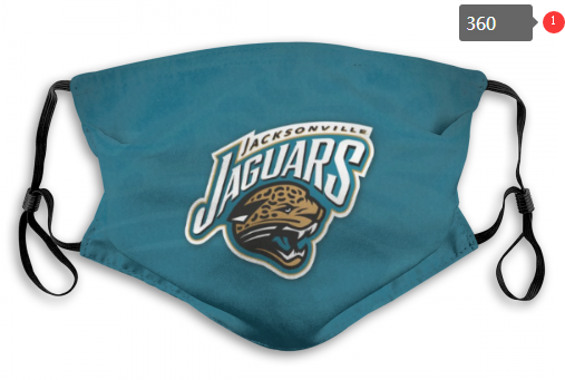 NFL Jacksonville Jaguars Dust mask with filter